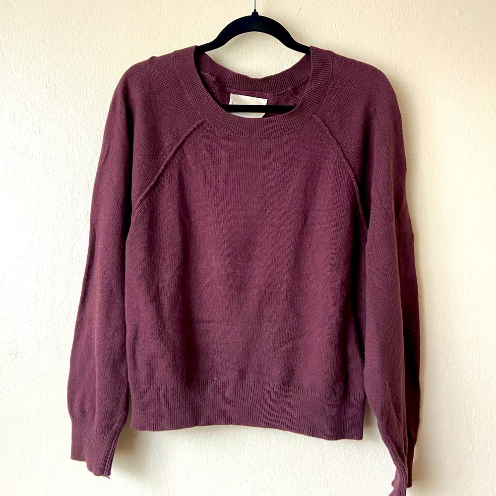 Lucky Brand Maroon Sweater